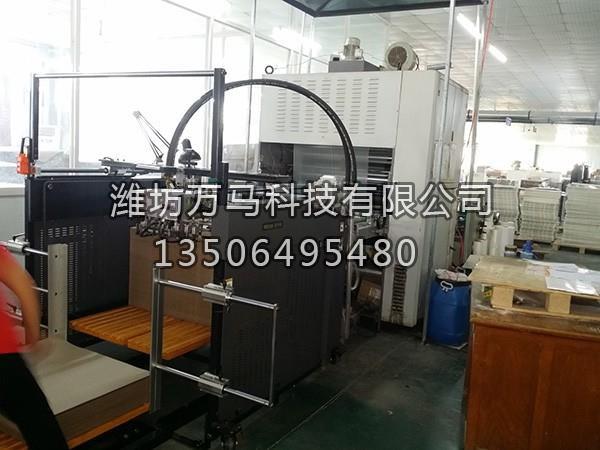 手動覆膜機加裝飛達送紙